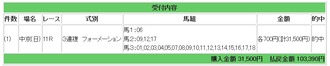 競馬中京11