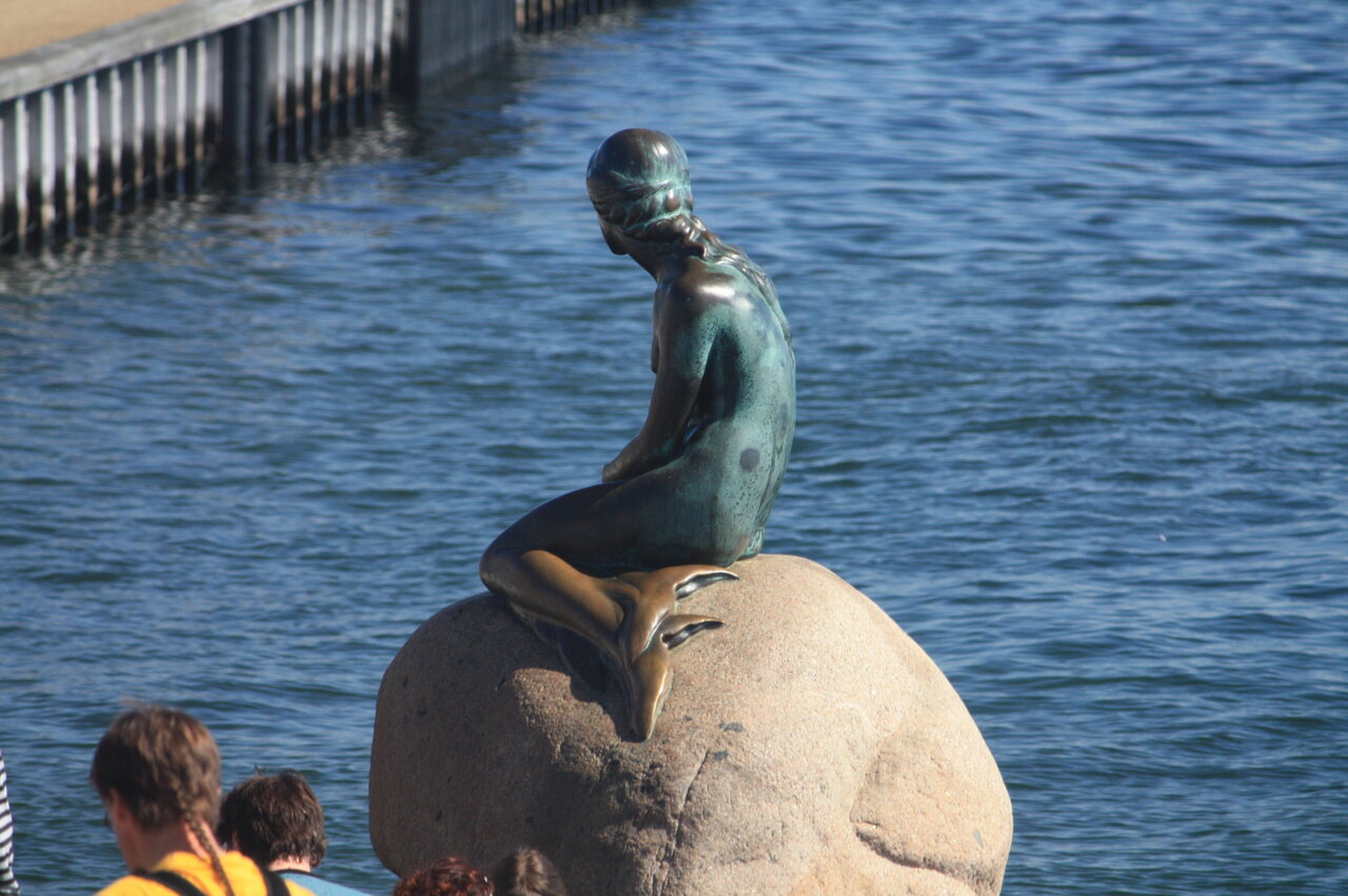 夏の北欧 ４７ 人魚姫 花咲かすおじさん
