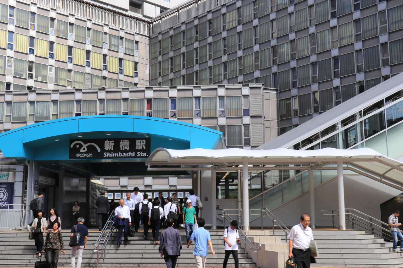 ゆりかもめ1 新橋 台場 花咲かすおじさん ゆりかもめ1 新橋 台場 花咲かすおじさん