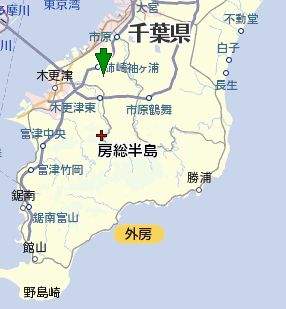 東京ドイツ村位置マップ