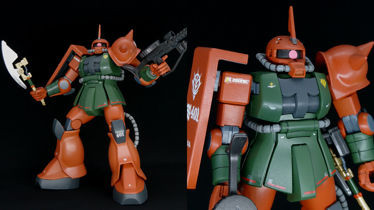 Hguc 1 144 ザク Fs型 ガルマ ザビ専用機 G Archive Hguc 1 144 ザク Fs型 ガルマ ザビ専用機 G Archive