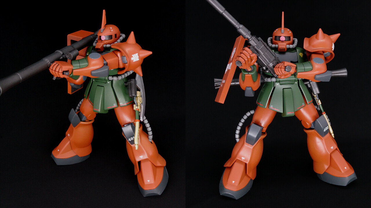 HGUC 1/144 ザクⅡFS型(ガルマ・ザビ専用機) : G-Archive