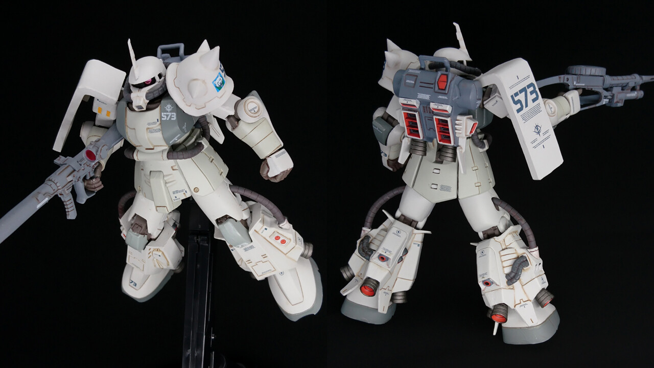 ZEONOGRAPHY #3001b 高機動型ザク【シン・マツナガ機】/ザクⅡF ZEONOGRAPHY #3001b 高機動型ザク【シン・マツナガ機】/ザクⅡF