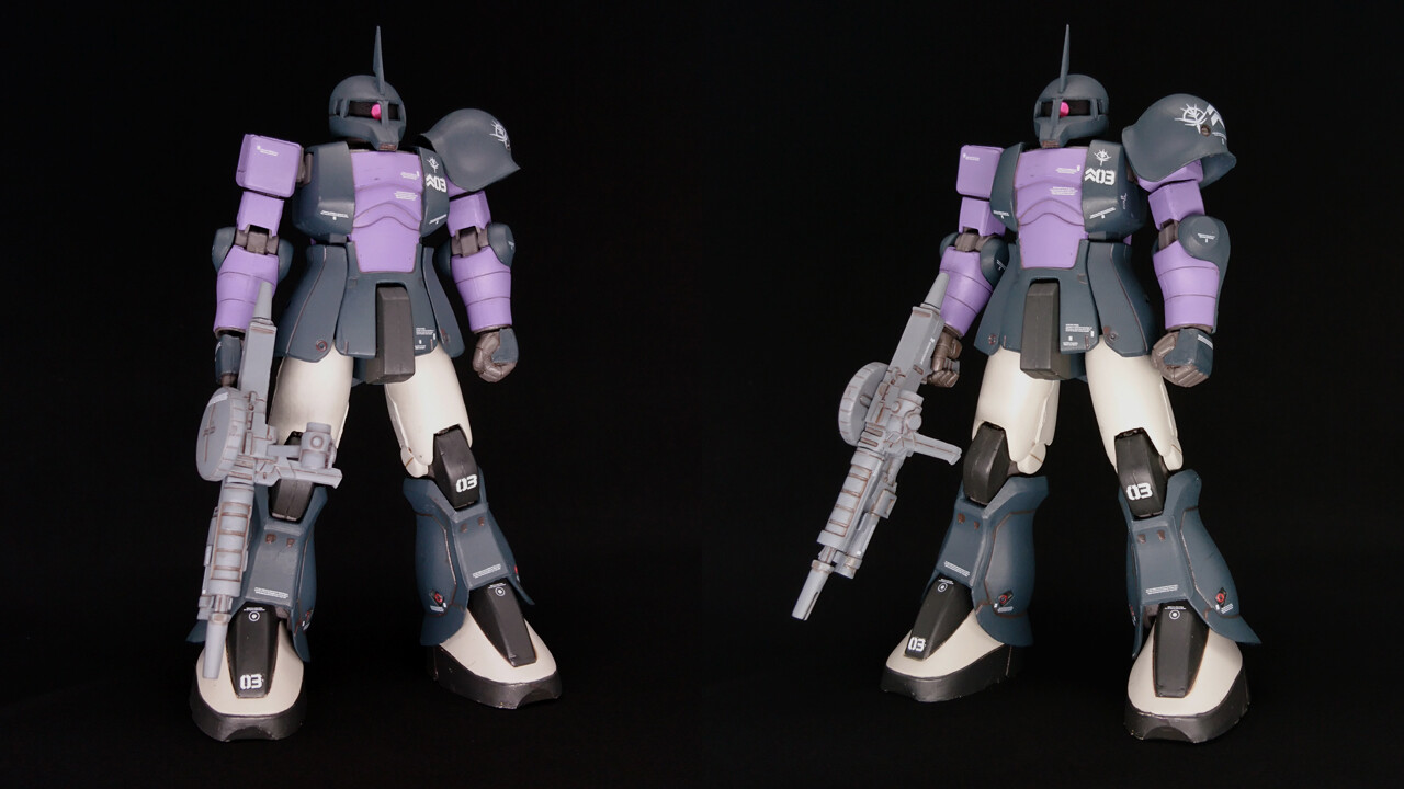 新素材新作 ZEONOGRAPHY 黒い三連星EX【旧型ザク・高機動型ザク・ドム[黒い 機動戦士ガンダム