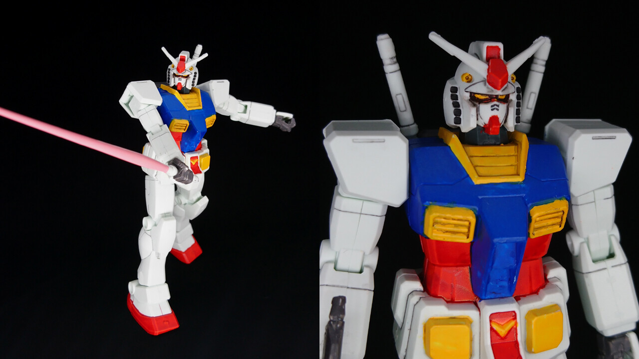 FG 1/144 RX-78-2 ガンダム（ミキシング制作） : G-Archive