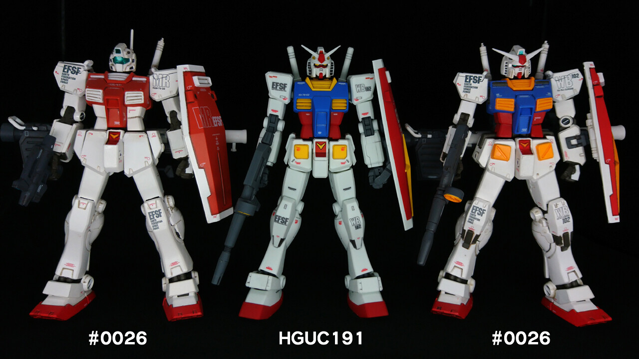 G.F.F. #0026 RX-78ガンダム[RGM‐79 ジム]“Ver.ka” : G-Archive