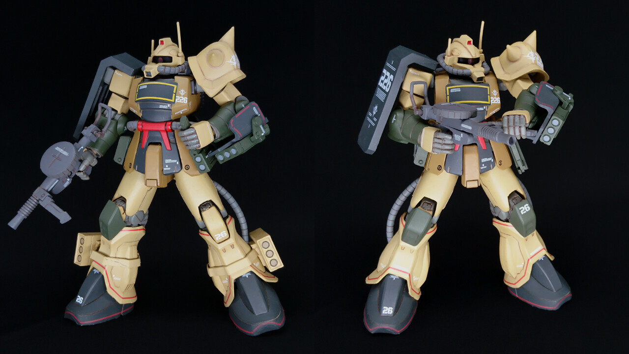 【新品、本物、当店在庫だから安心】 ZEONOGRAPHY #3005a F2型 ザク【ザクデザート】 : G-Archive その他