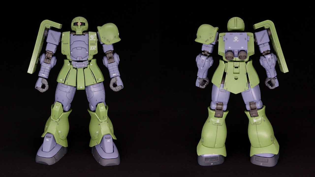 HG 1/144 ザクI（デニム／スレンダー機） : G-Archive