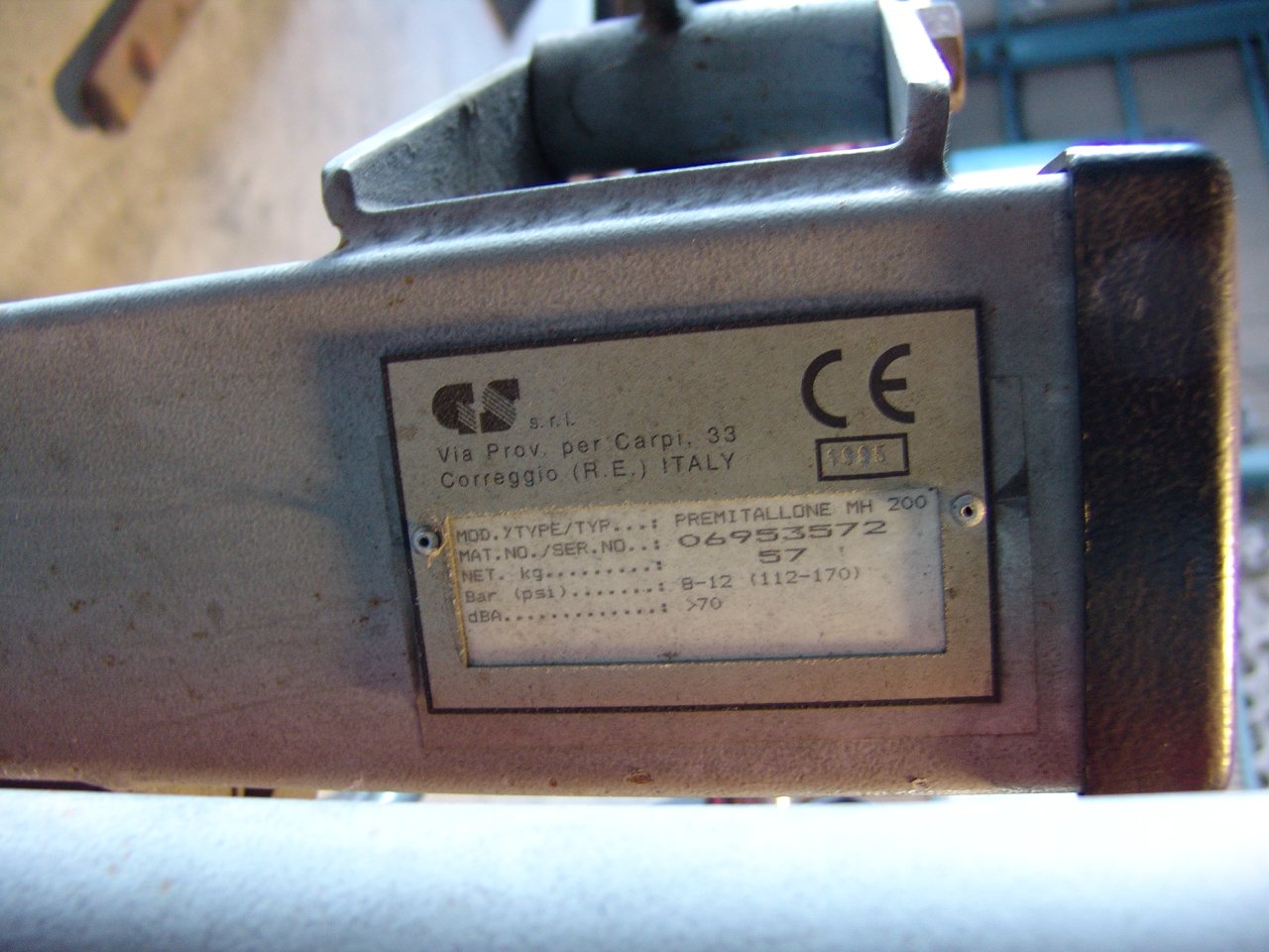 往年の名機？ CEMB SM92 タイヤチェンジャー : 車屋なのに☆ハモンド 