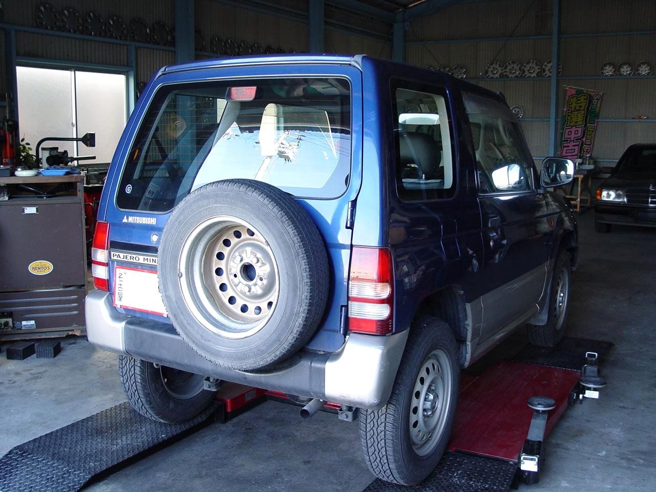 縦置き４気筒エンジン ｆｒレイアウト パジェロミニ ｈ５１ａ 車屋なのに ハモンドオルガン演奏 ガレージテイクワン