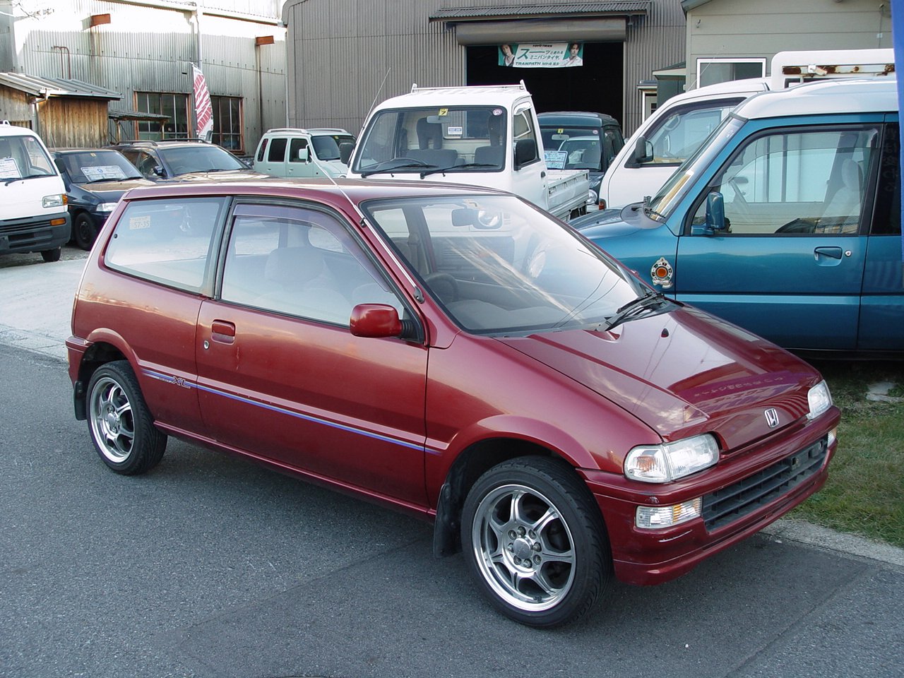 14インチ付けてみました ホンダ トゥデイ ＪＡ２ : 車屋なのに☆ハモンドオルガン演奏？ガレージテイクワン