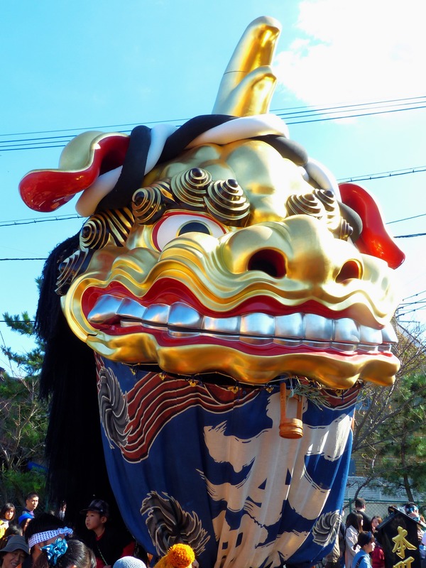 八番曳山 金獅子 がばいよか佐賀