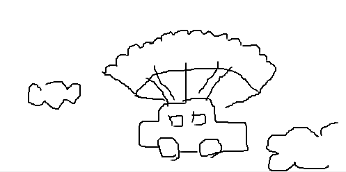 車_パラシュート