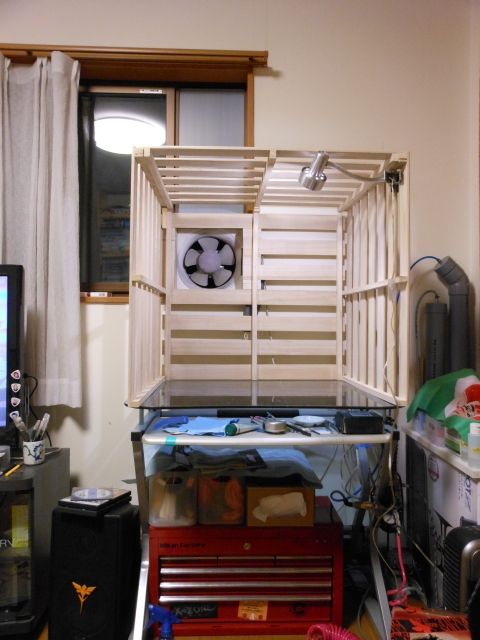 塗装ブースを自作 Mikan Factory 塗装ブースを自作 Mikan Factory