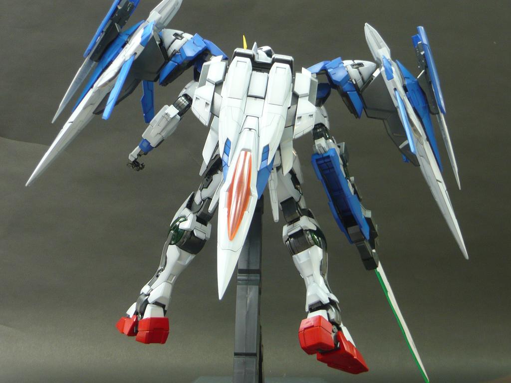 PGダブルオーライザー 武器と本体のみ塗装 （PG ダブルオー
