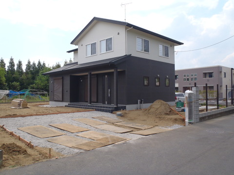 砕石敷き