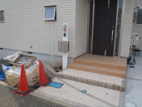 アプローチ完成