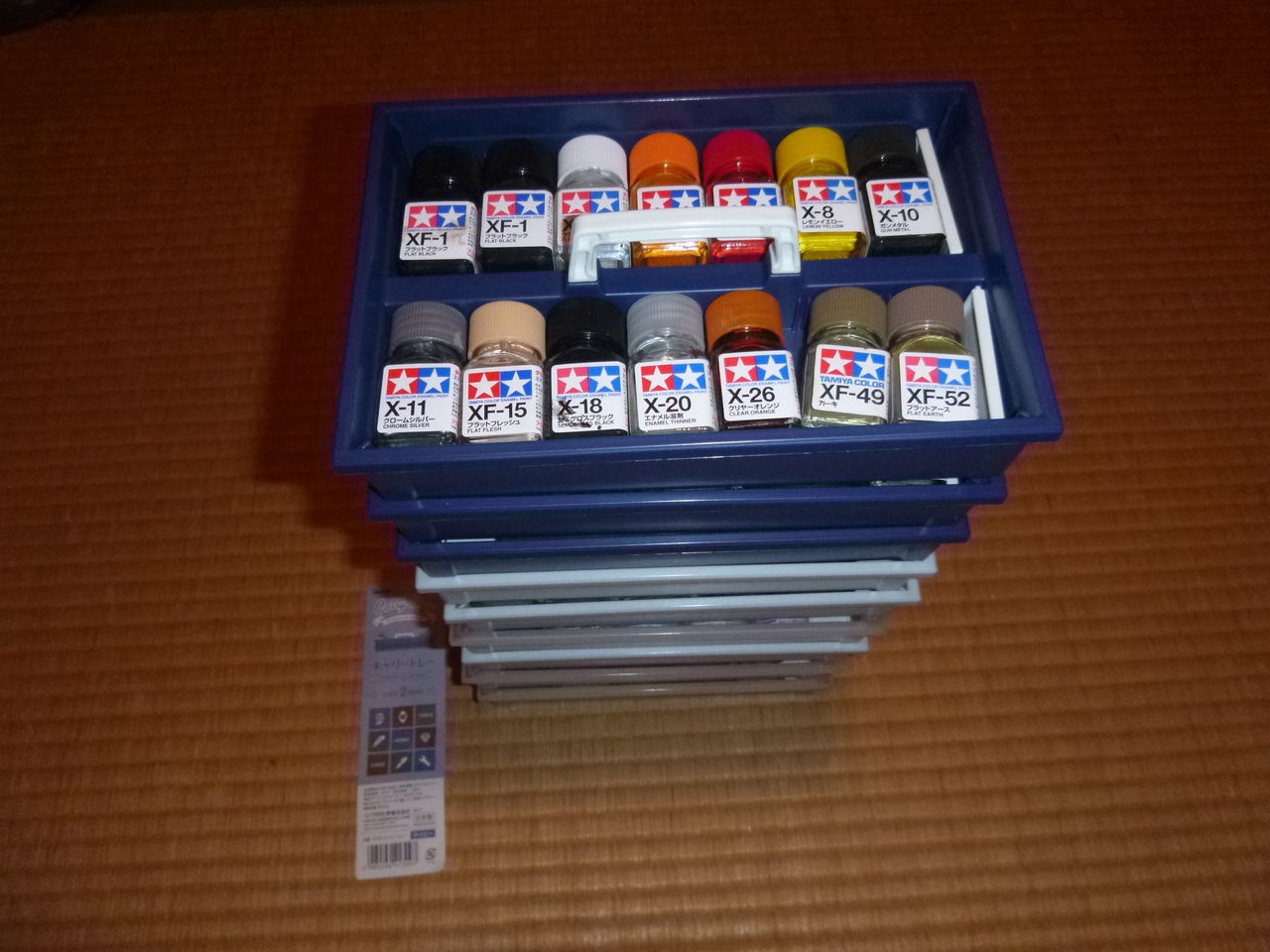 模型塗料の収納ケース おばあちゃんからの贈り物 ４９歳で復活したプラモ魂
