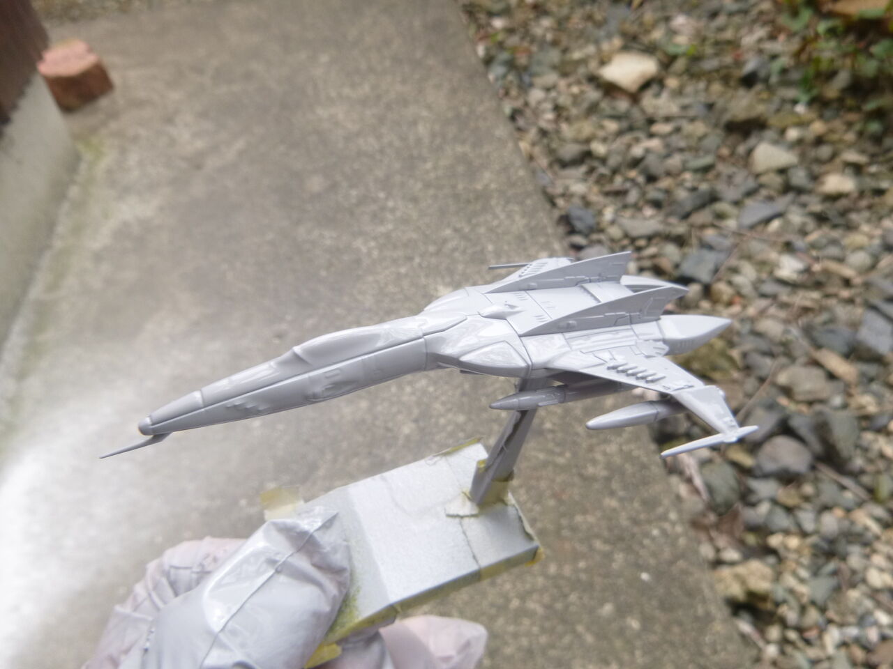 宇宙戦艦ヤマト22 メカコレクション 1式空間戦闘攻撃機 コスモタイガー2 単座型 下地塗り おばあちゃんからの贈り物 49歳で復活したプラモ魂 宇宙戦艦ヤマト22 メカコレクション 1式空間戦闘攻撃機 コスモタイガー2 単座型 下地塗り おばあちゃんからの贈り物 49歳で復活したプラモ魂