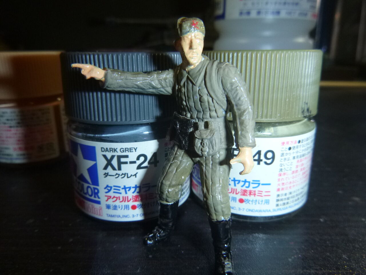 塗装:兵士G タミヤ 1/35 ミリタリーミニチュアシリーズ NO.207 ソビエト陸軍 歩兵進撃セット : おばあちゃんからの贈り物-49歳で復活した プラモ魂 塗装:兵士G タミヤ 1/35 ミリタリーミニチュアシリーズ NO.207 ソビエト陸軍 歩兵進撃セット : おばあちゃんからの贈り物-49歳で復活した プラモ魂