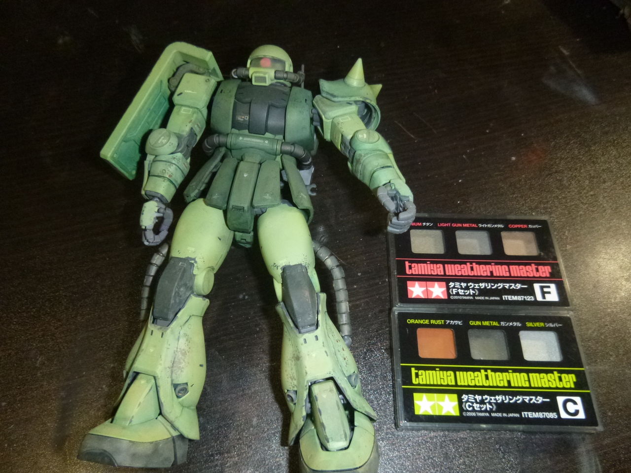 Mg 1 100 Ms 06f ザクマインレイヤー ウェザリングマスターc e f おばあちゃんからの贈り物 49歳で復活したプラモ魂 Mg 1 100 Ms 06f ザクマインレイヤー ウェザリングマスターc e f おばあちゃんからの贈り物 49歳で復活したプラモ魂