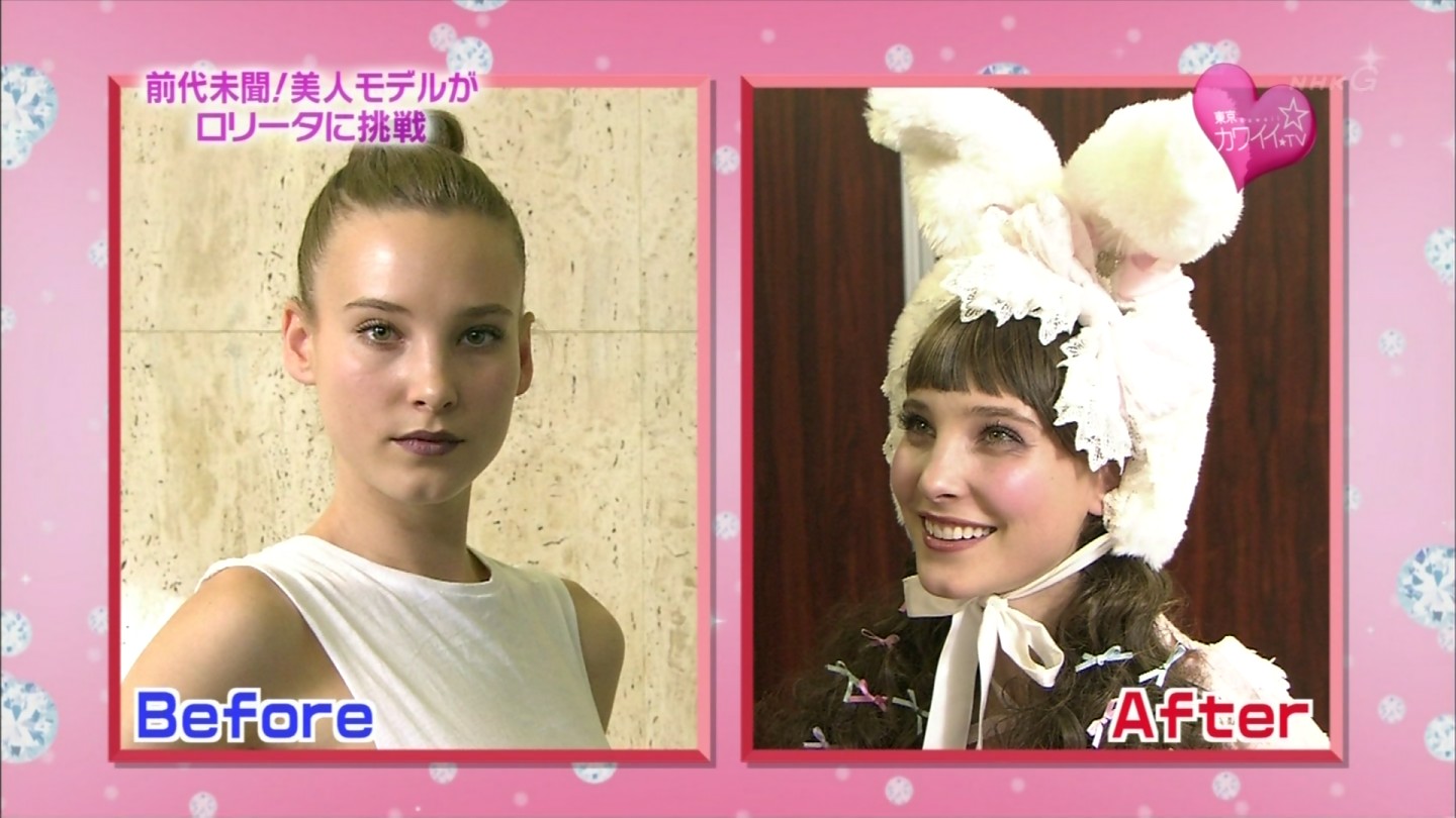 東京カワイイ Tv 空前絶後 日豪モデルkawaii対決 後編 美人モデルがロリータに テレビに出た外国人女性の画像をひたすら貼るブログ