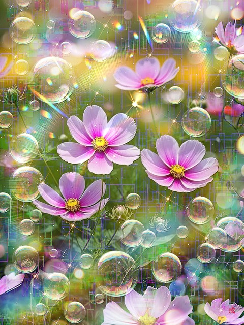 a-2305 和風駘蕩 Peaceful Petals