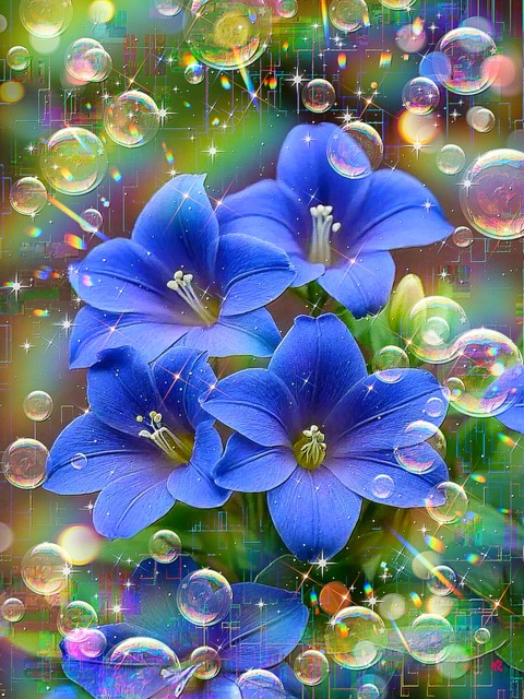 a-2277 深淵の碧き華 A Symbol of Unwavering Love