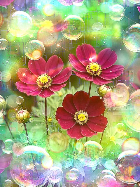 a-23020 黄金の時を紡ぐ花 Innocence in Bloom