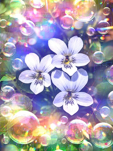 a-2359 冬の息吹と春の夢 Hope in Bloom