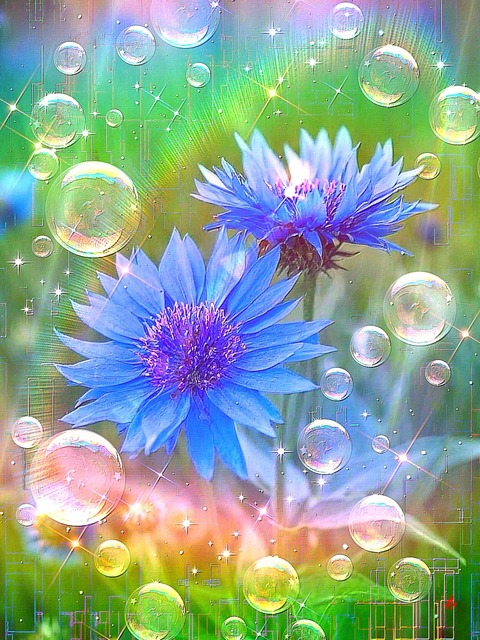 a-2228 春光の祝福 Serene Serenity of Spring