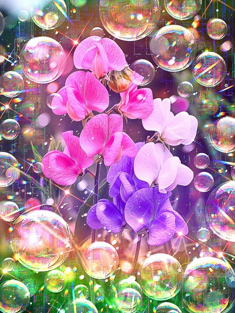 a-2391 春陽彩る庭の幸福 Eternal Bloom