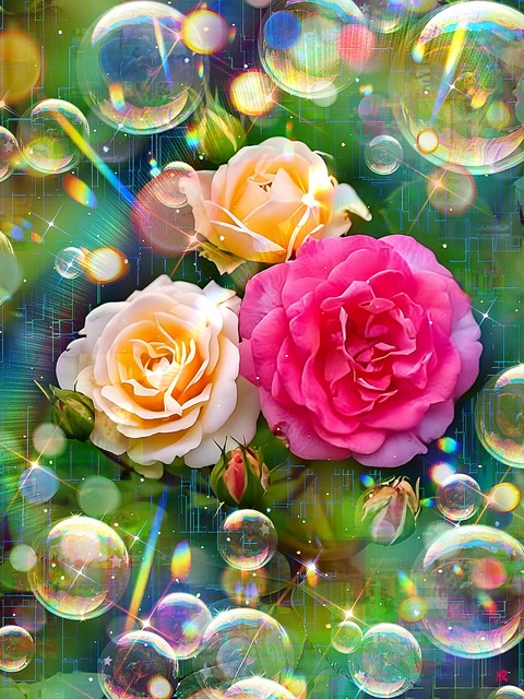a-2310 虹彩の微笑 Blessed Blooms