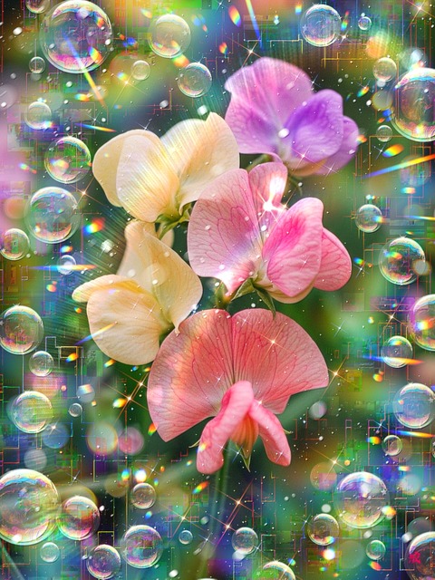a-2396 光風泡花 Harmony Glows
