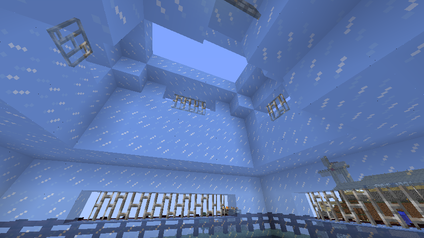 お手軽素材氷で建築 寝る間も惜しんでminecraft 1 7 2