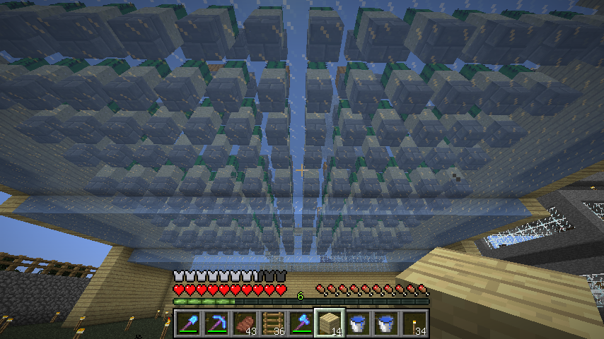 サボテン自動収集施設 寝る間も惜しんでminecraft 1 7 2