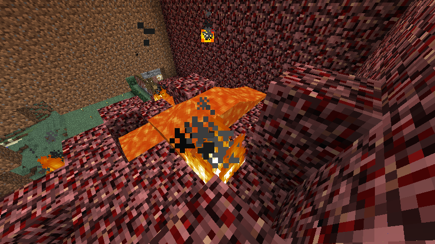 地上ネザー 寝る間も惜しんでminecraft 1 7 2