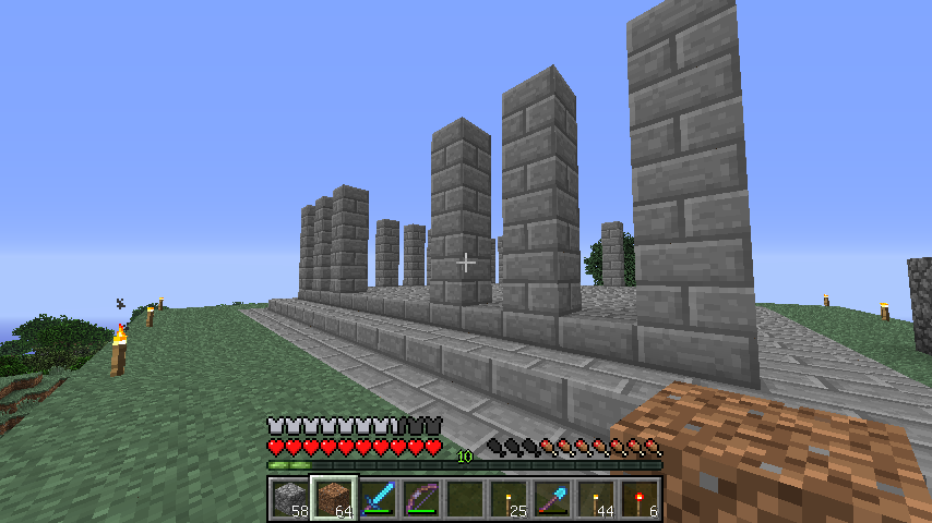 燃える神殿 寝る間も惜しんでminecraft 1 7 2