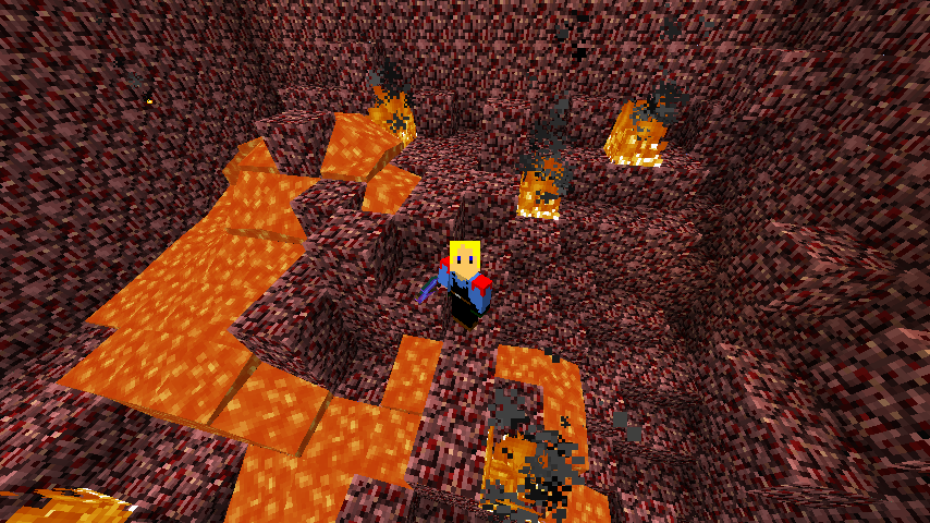 地上ネザー 寝る間も惜しんでminecraft 1 7 2