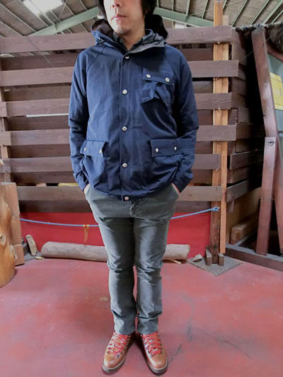 DELICIOUS（デリシャス） Torres Mountain Parka Two Navy×Beige 