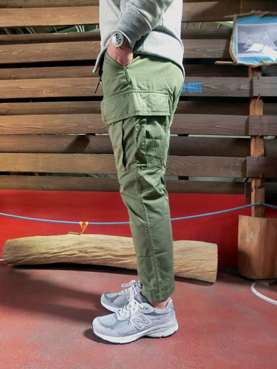 Gramicci グラミチ MIL CROPPED PANTS ミリタリークロップド Gramicci グラミチ MIL CROPPED PANTS ミリタリークロップド