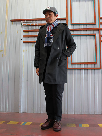 Jackman ジャックマン スペクターコート JM8751 Spectator Coat Black