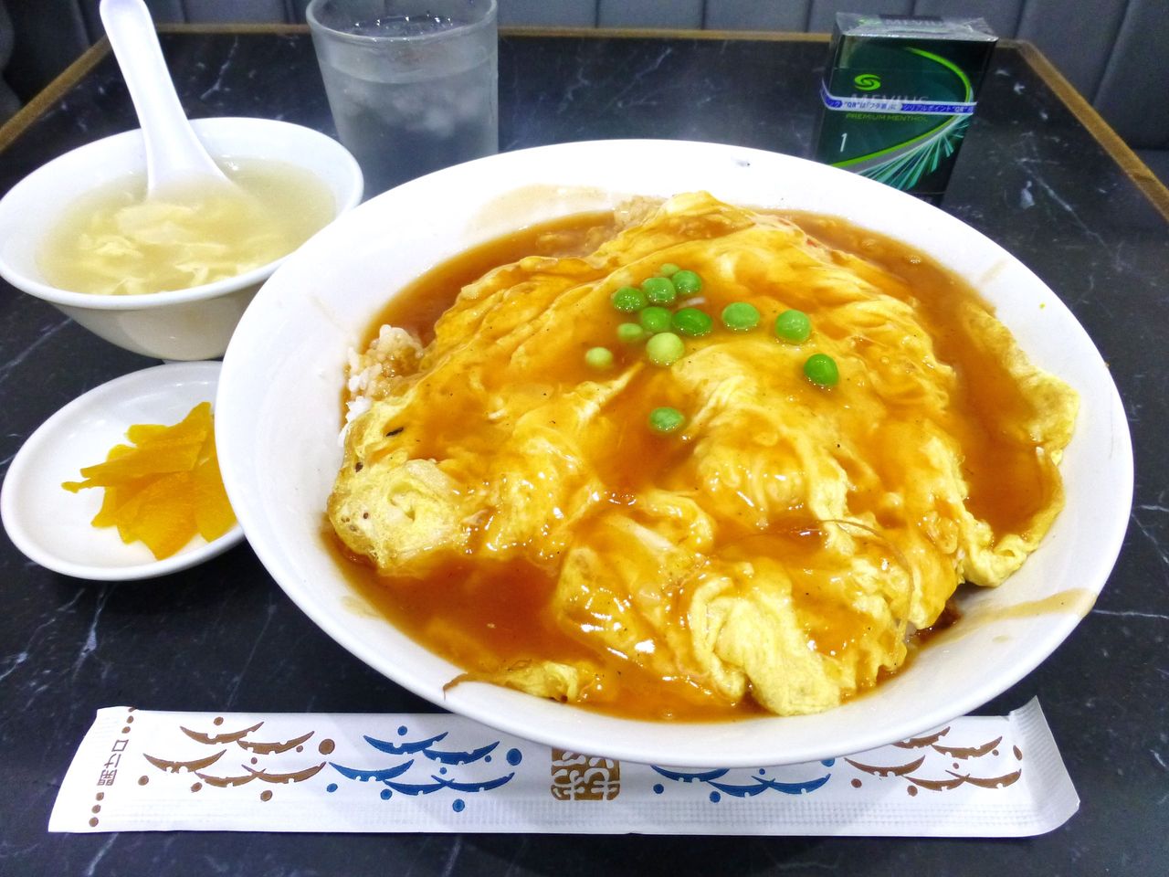 北品川の 登龍 で デカ盛り天津丼 Gakudaiの週末はデカ盛り