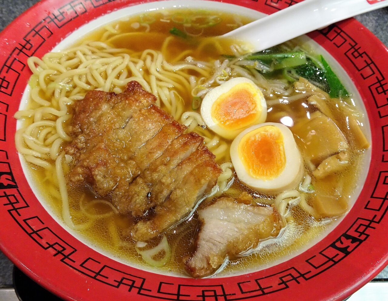 有楽町の 万世麺店 で デカ盛りパーコー麺 Gakudaiの週末はデカ盛り