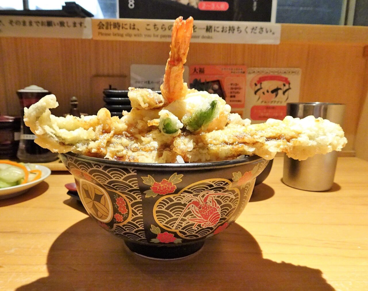 銀座の いつき で デカ盛り上天丼 Gakudaiの週末はデカ盛り 銀座の いつき で デカ盛り上天丼 Gakudaiの週末はデカ盛り