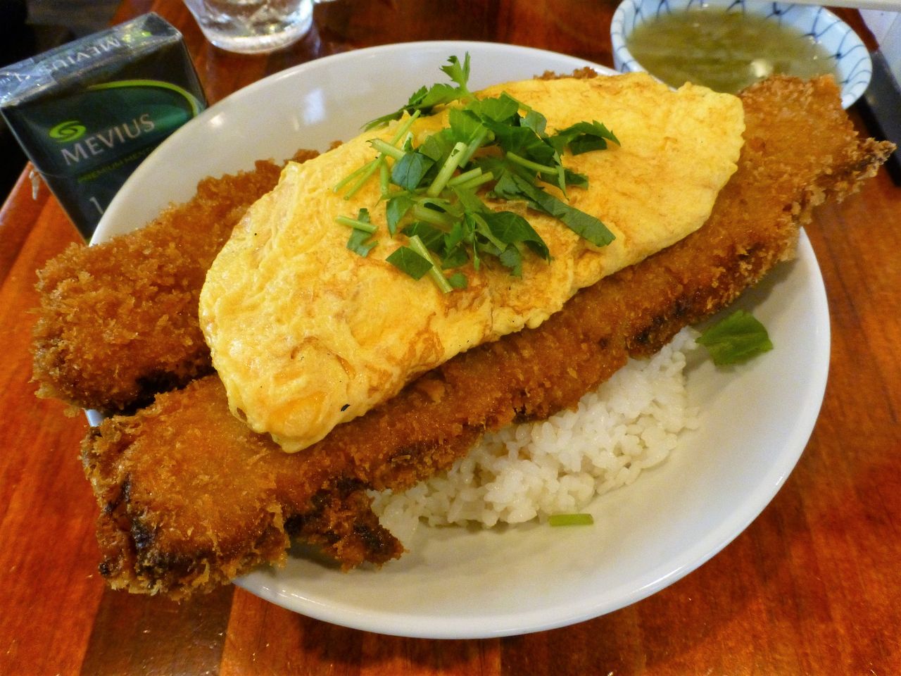 秋葉原の さま田 で デカ盛りダブル角煮かつ丼 Gakudaiの週末はデカ盛り