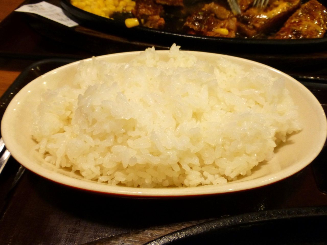 ライスは、大盛サービスです!