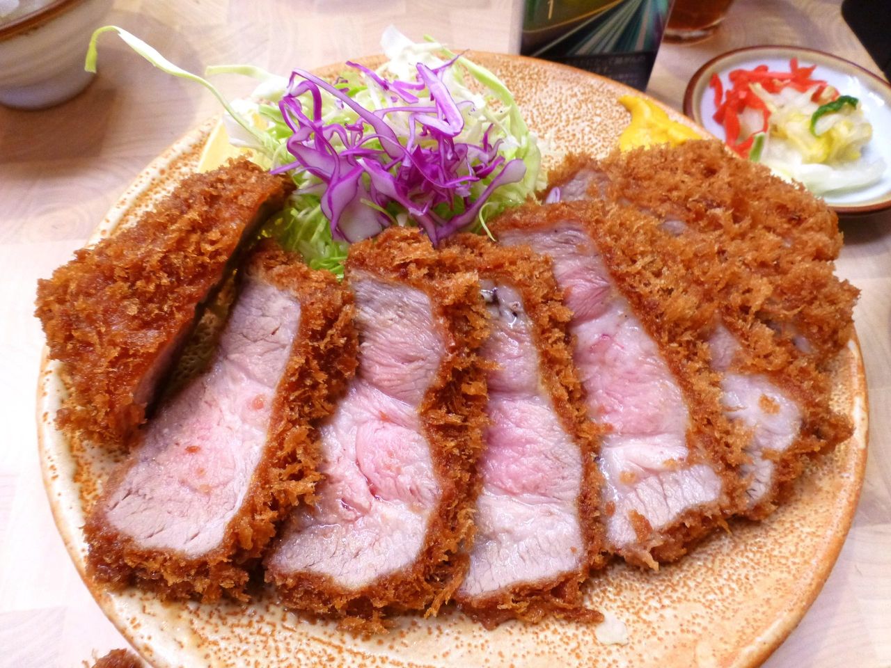 とんかつ 檍 : 蒲田のとんかつ檍（あおき）で、デカ盛りトンカツ！ : Gakudaiの週末はデカ盛り！