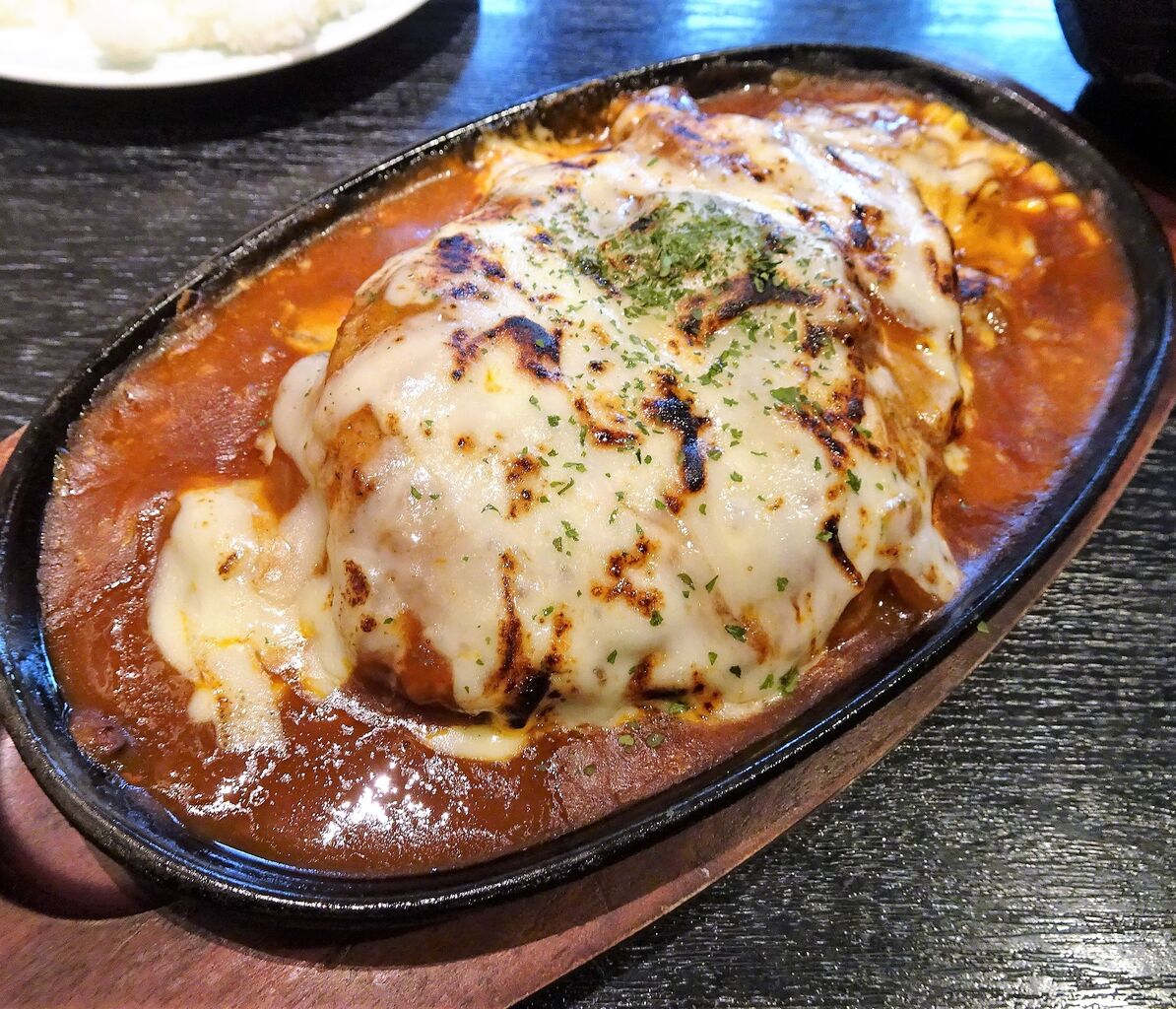 □飯田橋の「グローリー」で、デカ盛りハンバーグ！ : gakudaiの週末はデカ盛り！