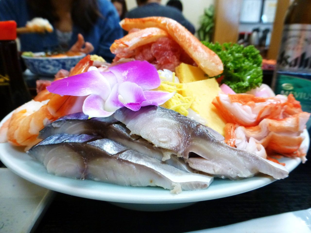 まさに海鮮マウンテン状態!